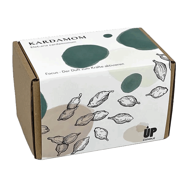 Aromakerze Kardamom – Bild 2