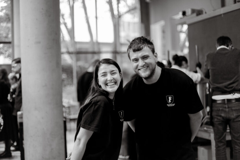 Die Geschäftsführenden Gesellschafter Seda und Julian von der UpCandle Manufaktur aus Berlin