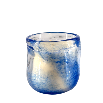 UpCandle x Friends Arpmakerze in Mundegblasenem Glas